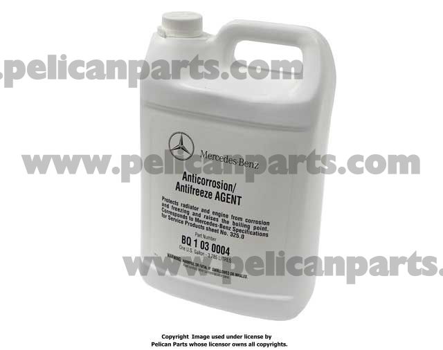 coolant flush mercedes