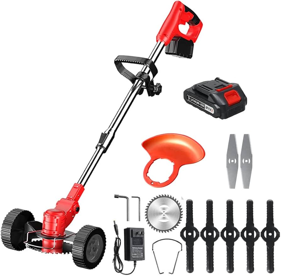 cordless grass trimmer and edger