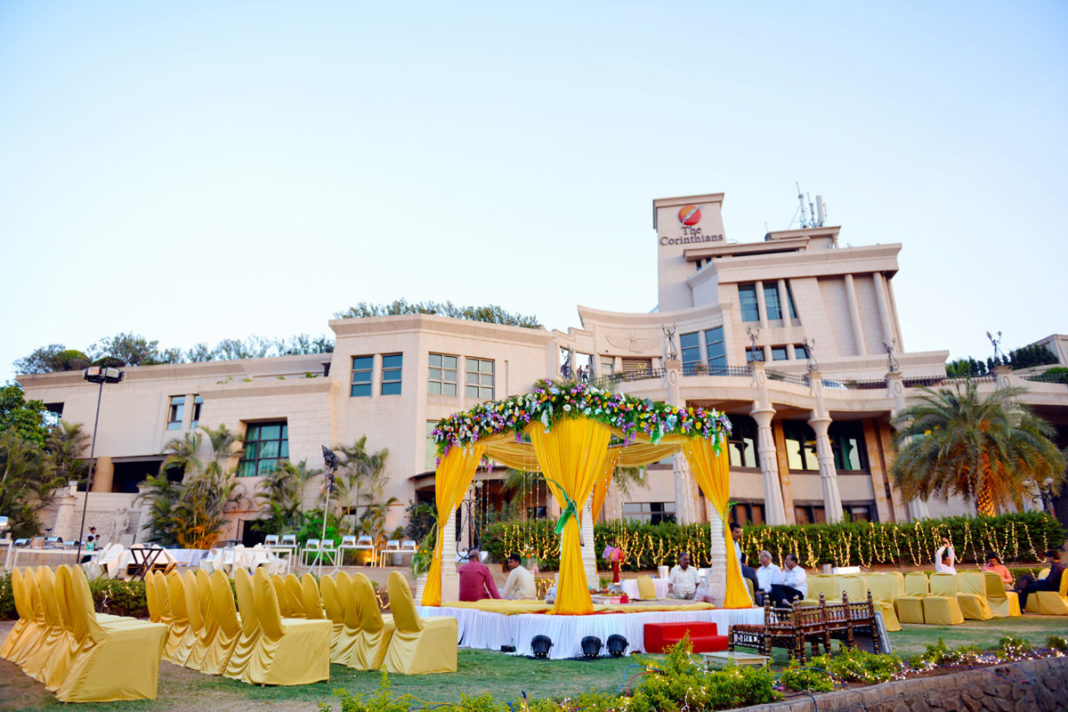 corinthians resort pune wedding cost