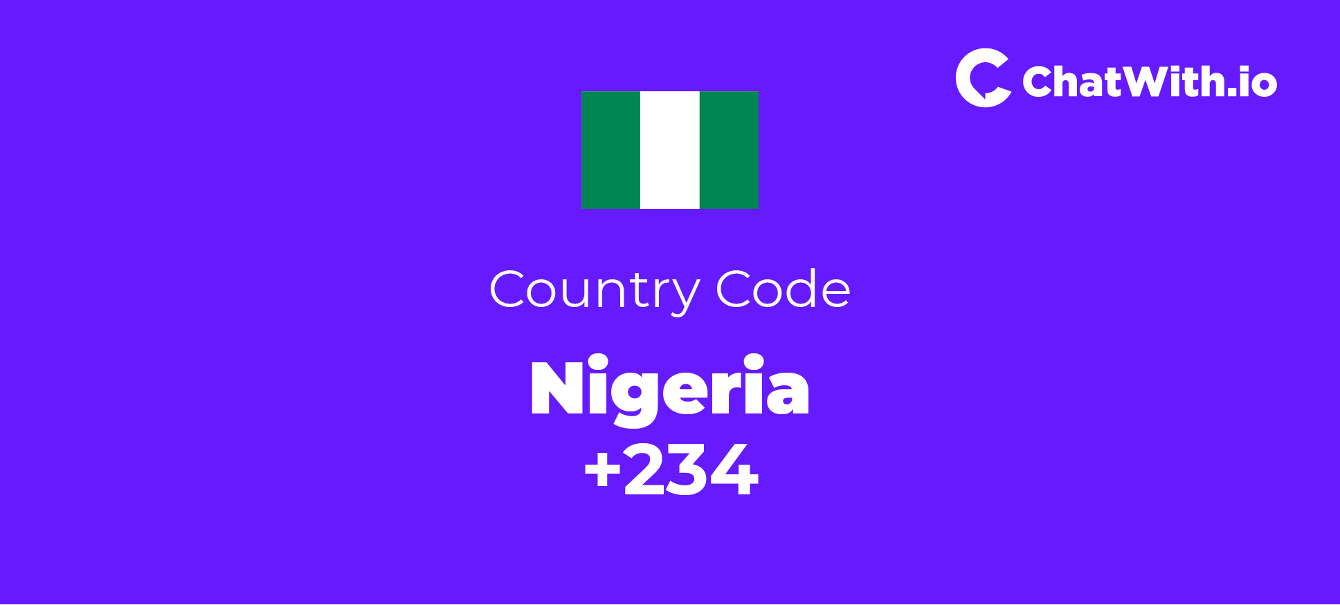 country phone code 234