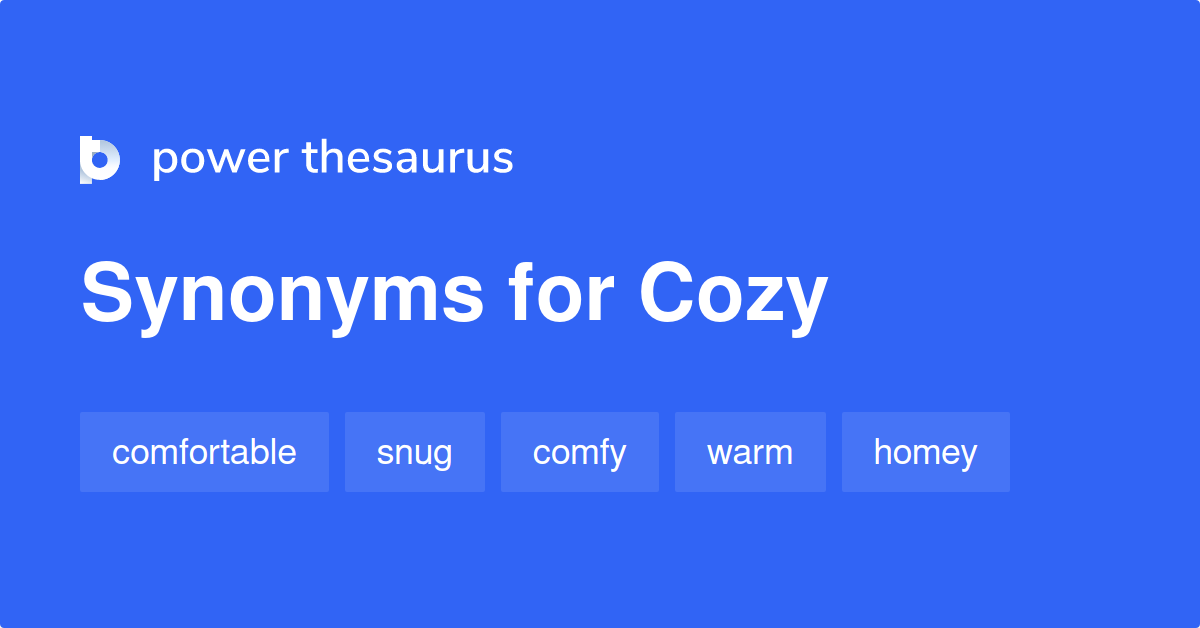 cozy synonym