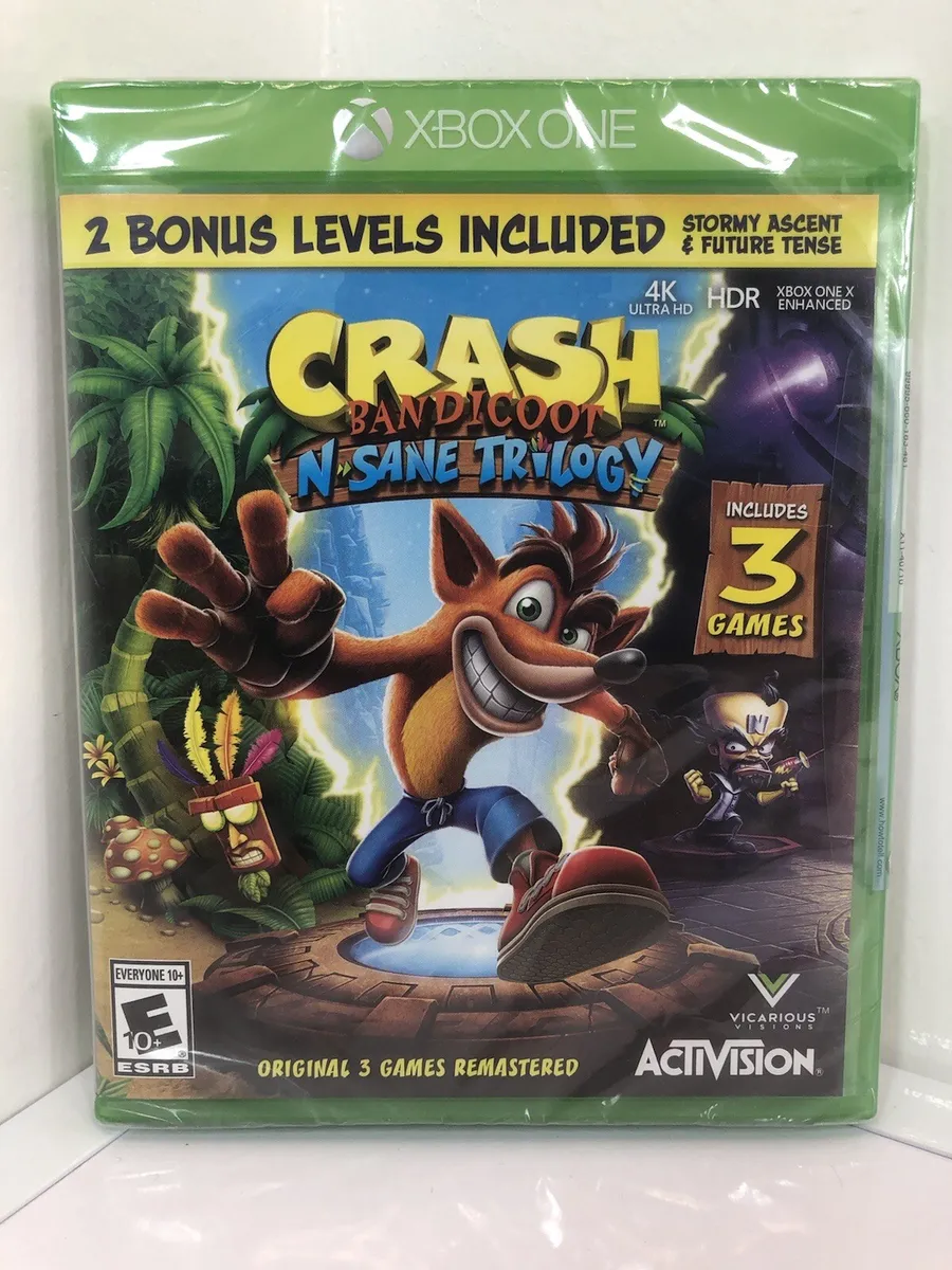 crash bandicoot remastered xbox one