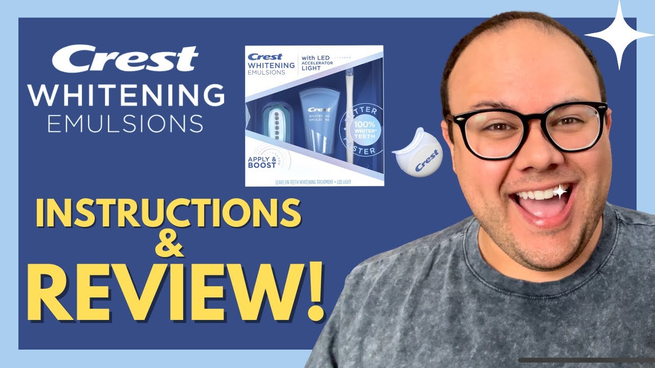 crest whitening emulsions review