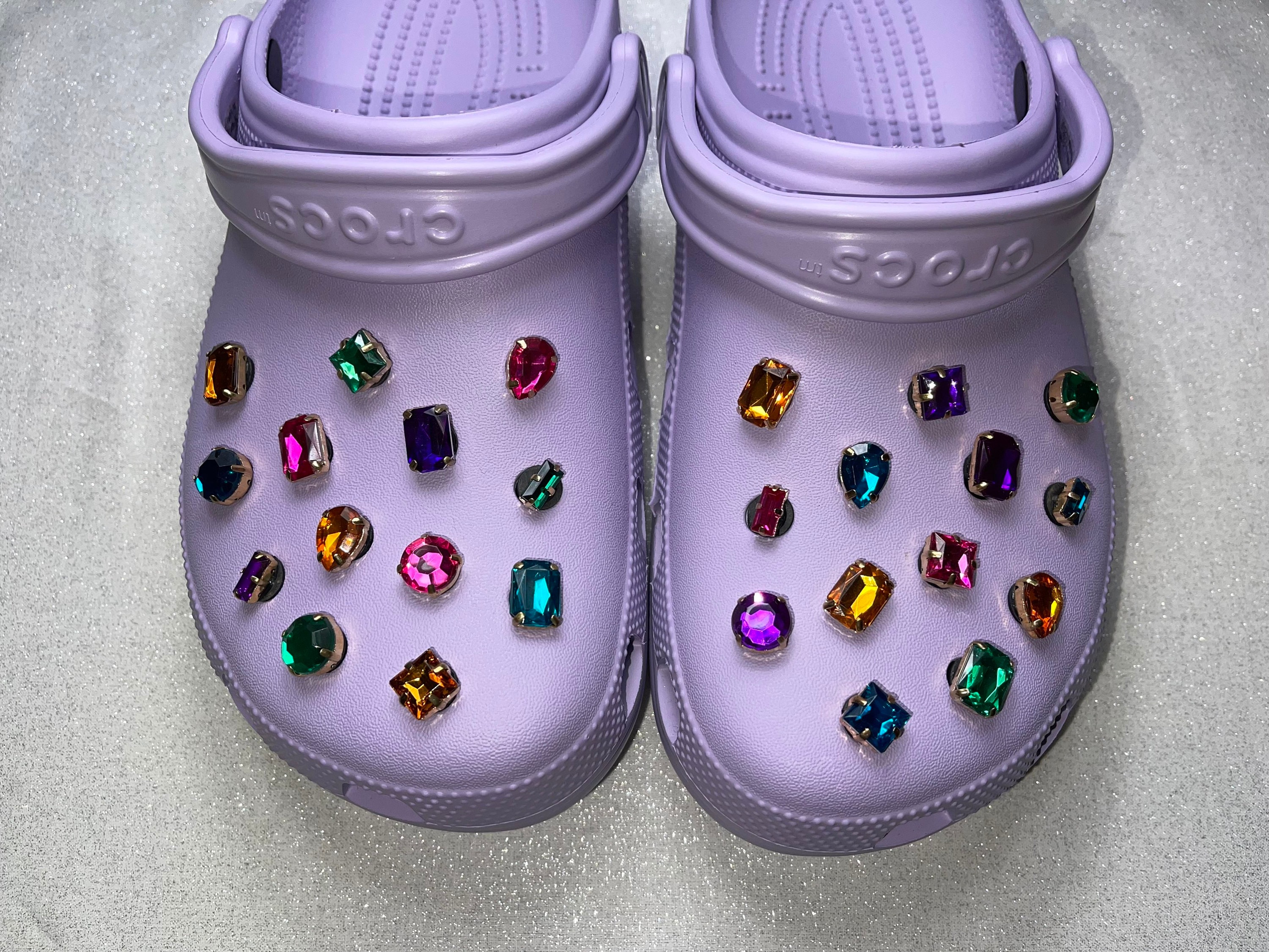 crocs with gems