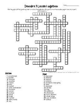 crucigramas puzzles