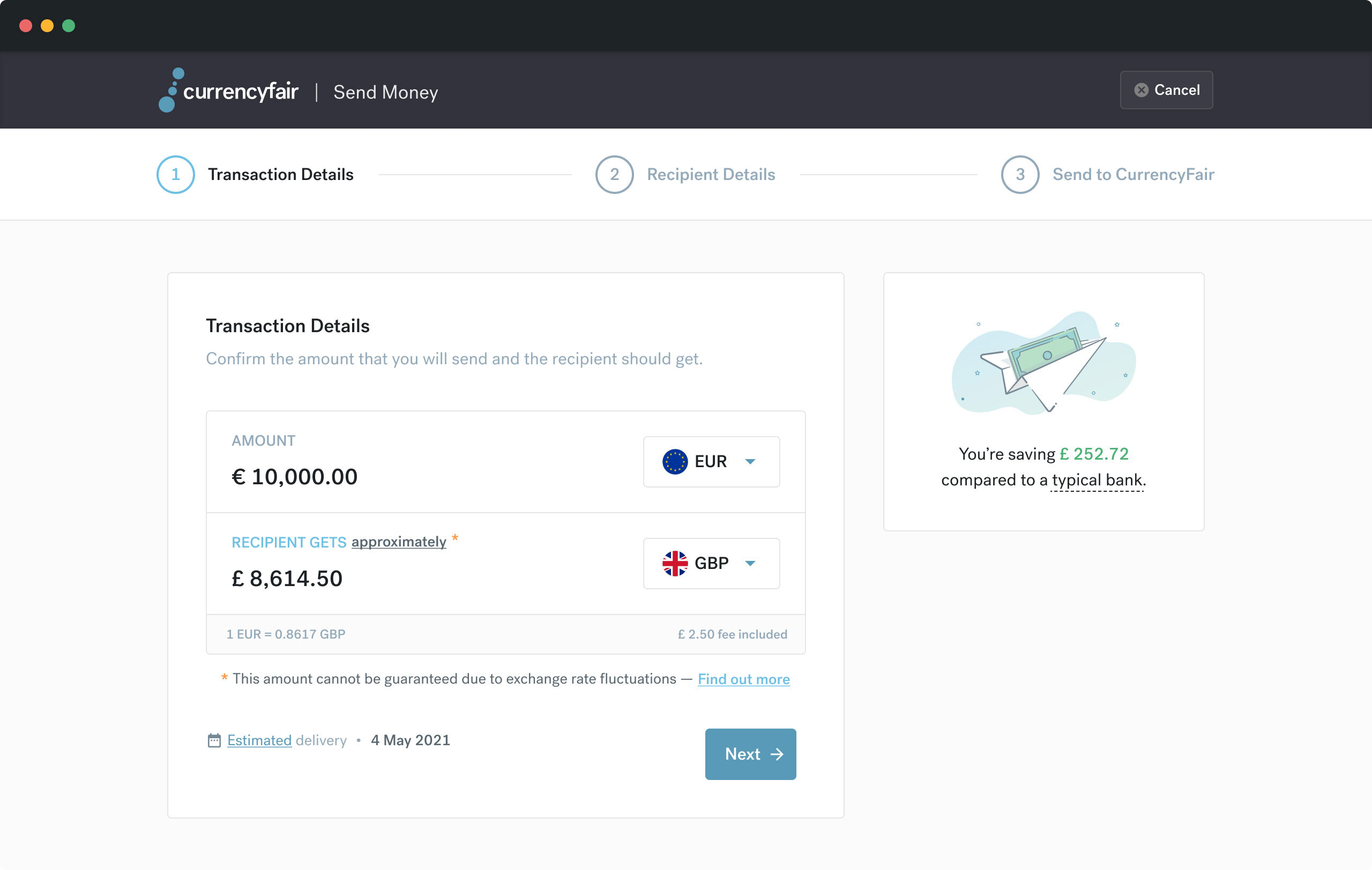 currencyfair ltd