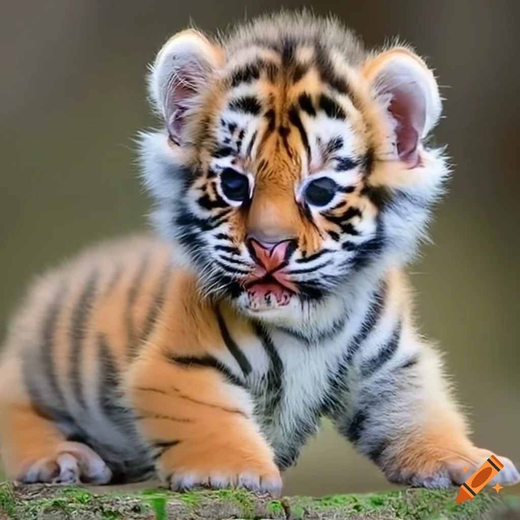 cute baby tiger