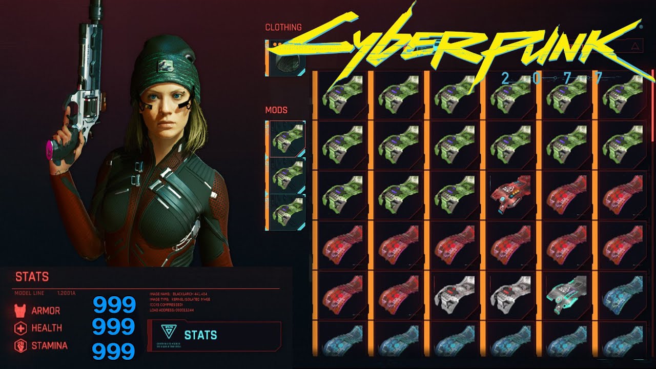 cyberpunk 2077 clothing mods