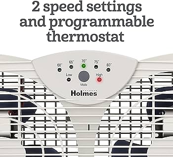 holmes window fan with digital thermostat