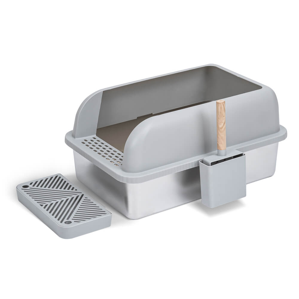 metal litter tray