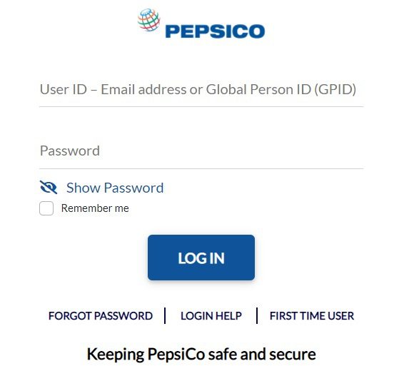 mypepsico login portal