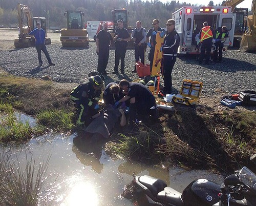 motorcycle crash highway 11