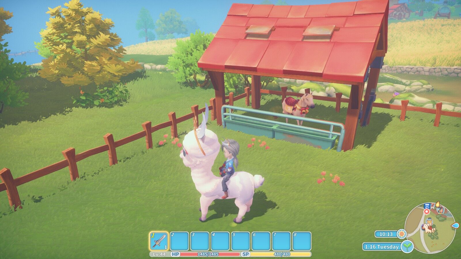 how to get horse my time at portia