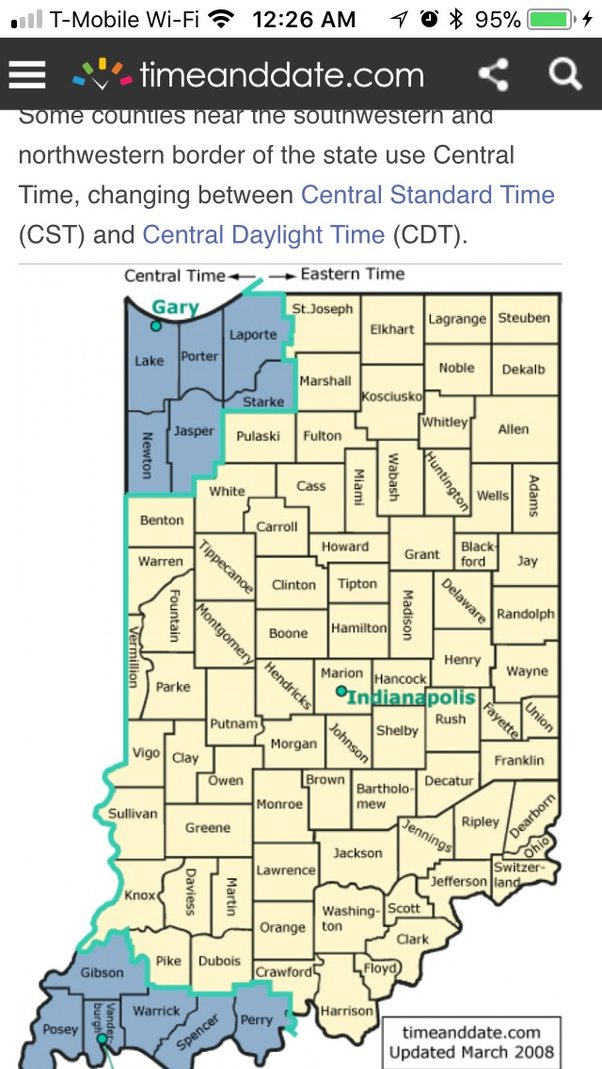 greater chicago area time zone