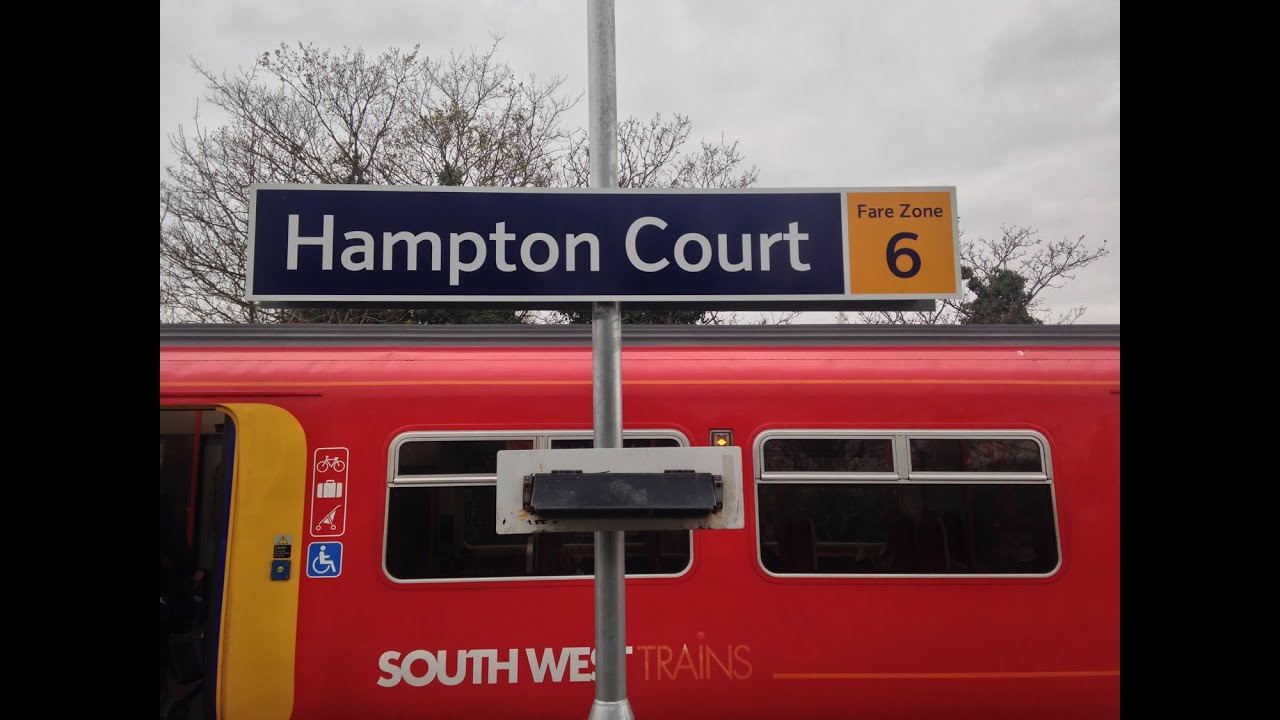 train from london to hampton court