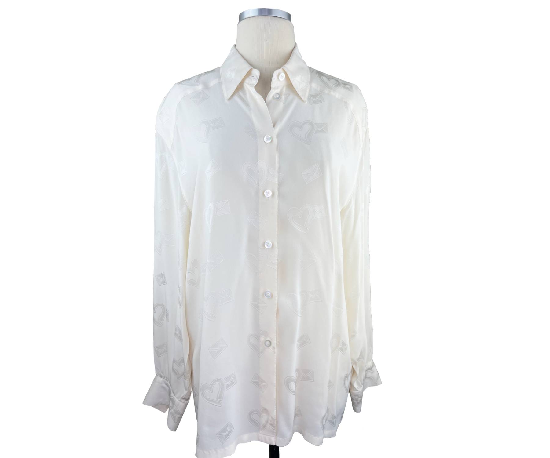 escada silk blouse