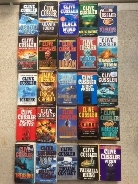 dirk pitt novels in order