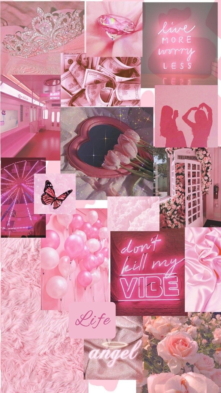 pink aesthetic wallpaper