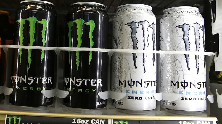 monster energy stock