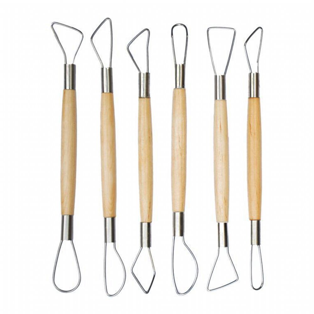 clay and sculpting tools