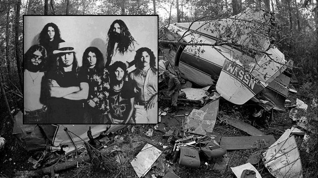 lynyrd skynyrd plane crash pictures