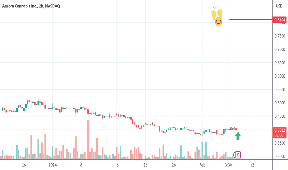 tse acb stock price