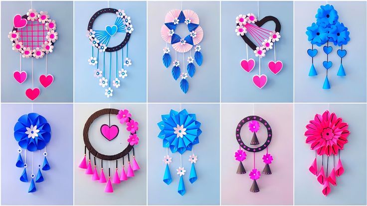 paper wall hanging craft ideas