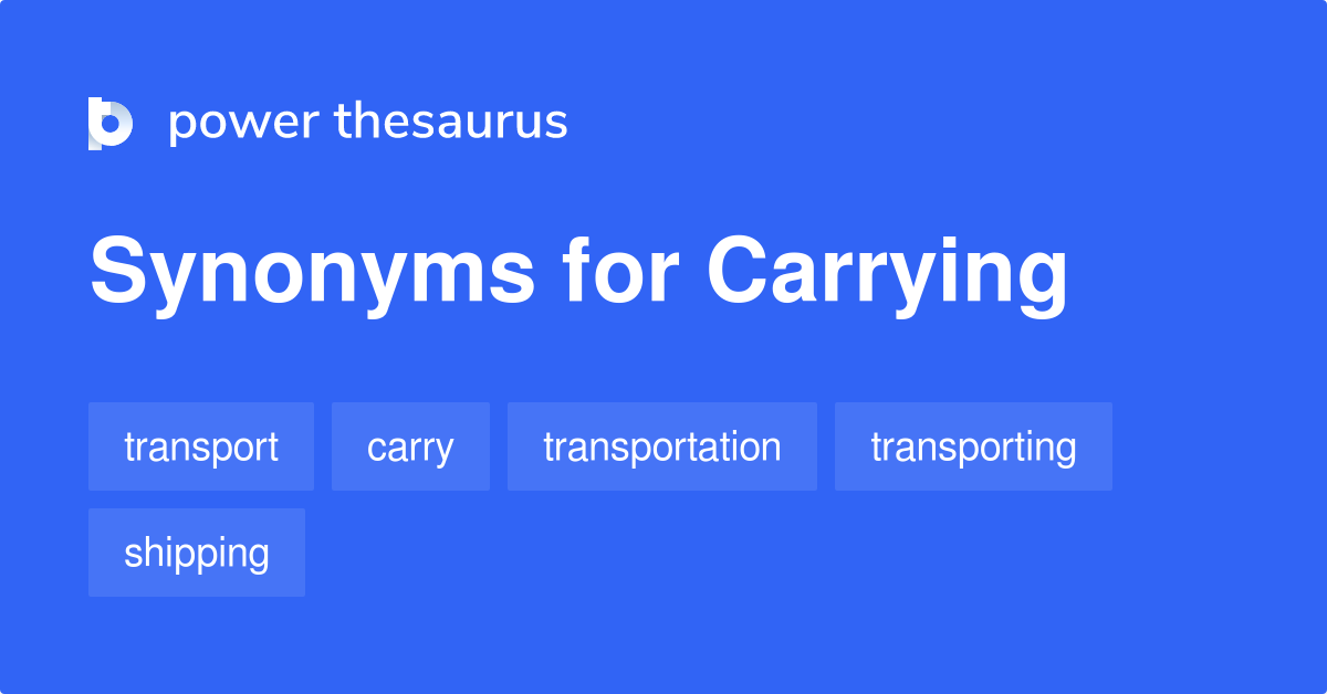 carry synonym
