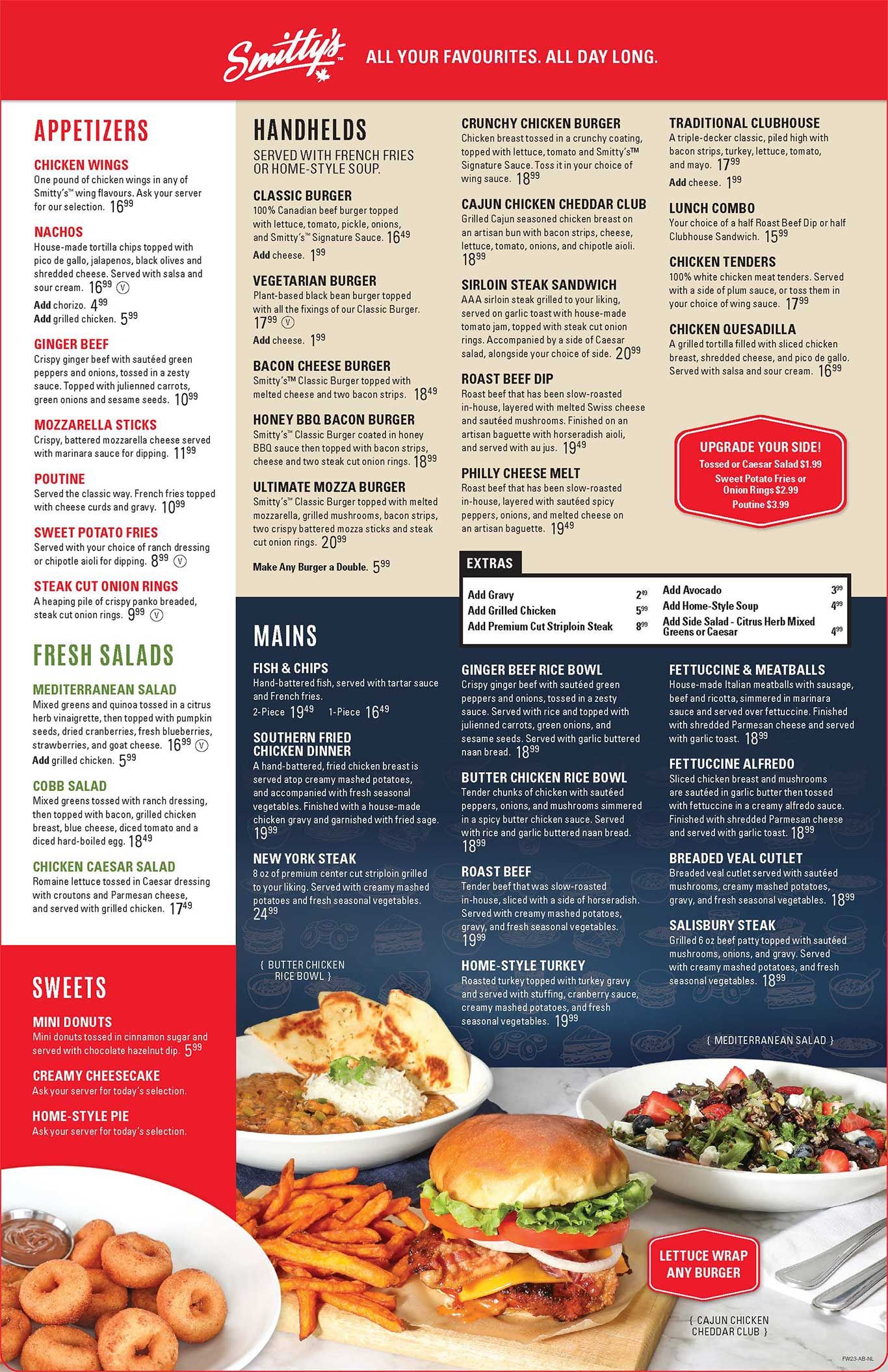 smittys senior menu with prices