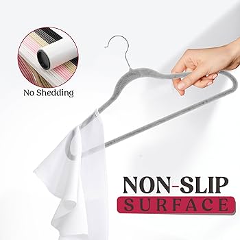 clothes hangers non slip