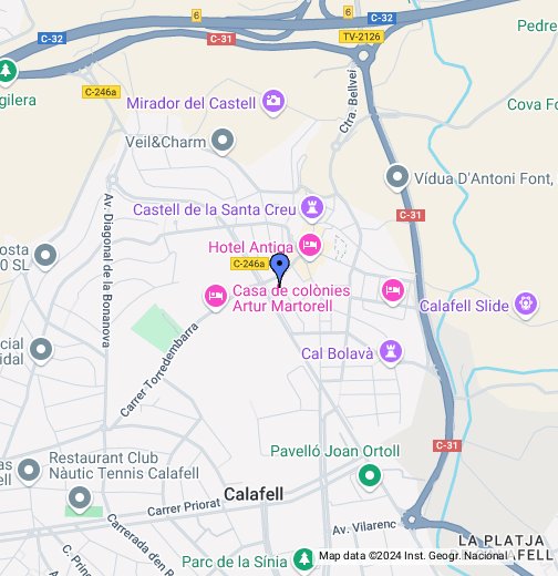 calafell maps