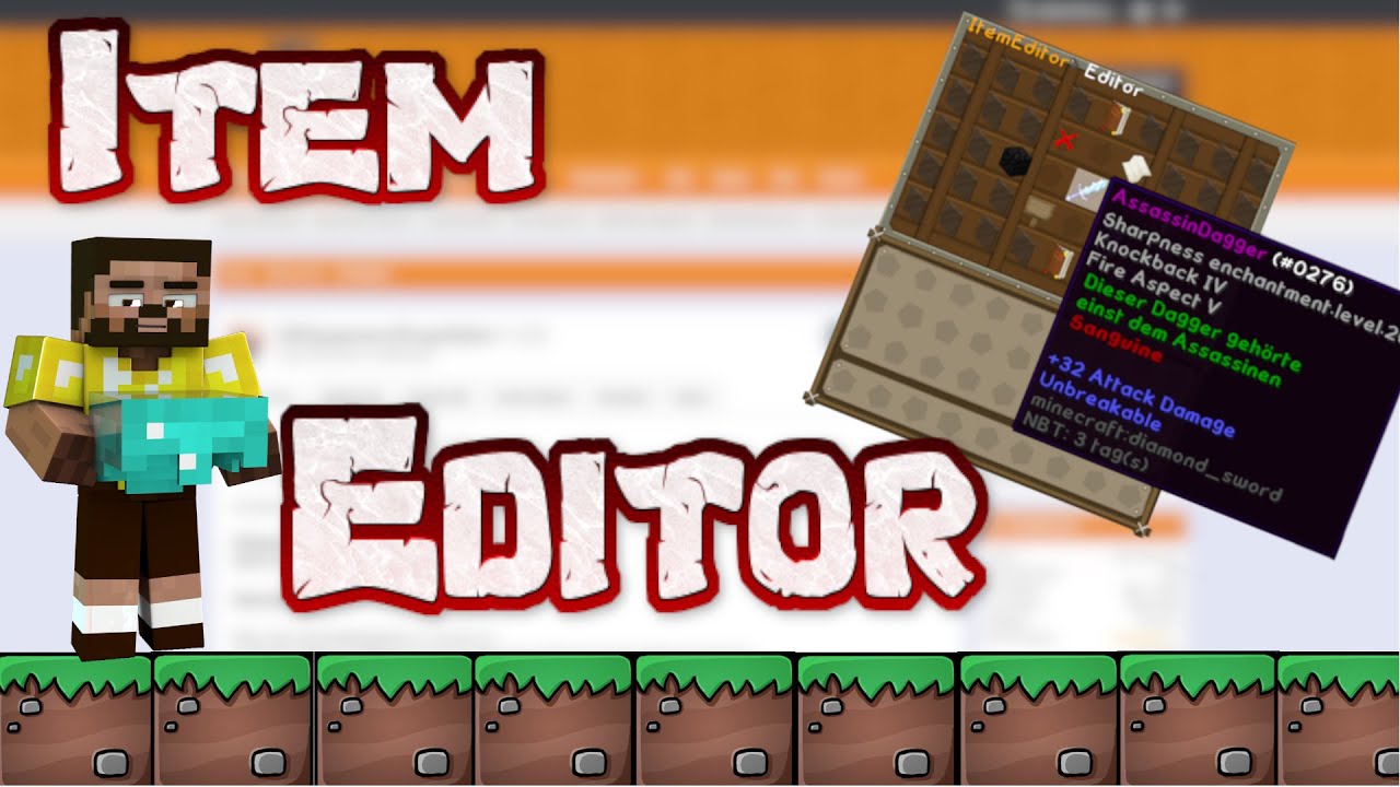 minecraft item editor