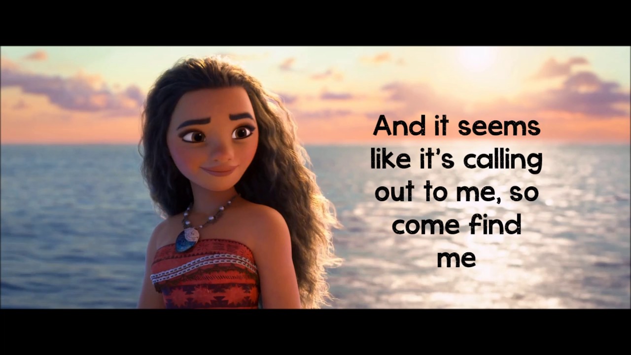 soundtrack moana lyrics