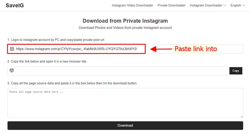 ig private account downloader