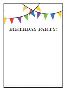 free party invitation templates