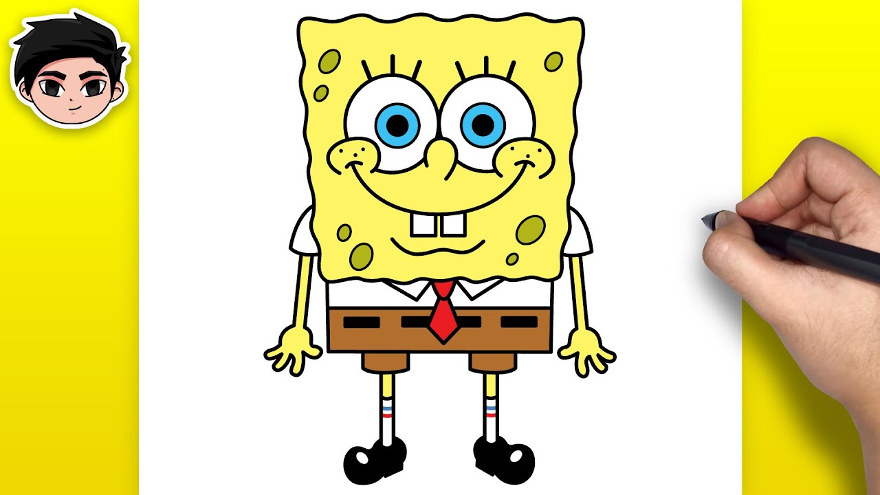 drawings of spongebob