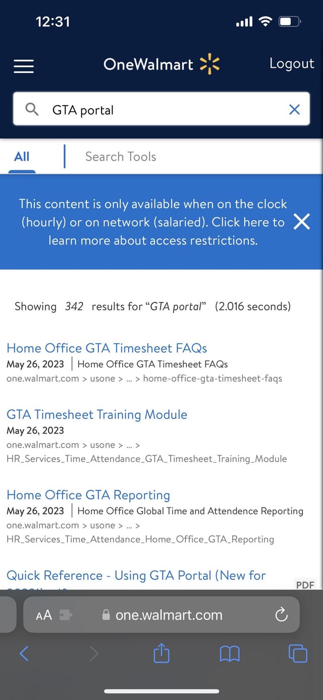 walmart gta portal attendance