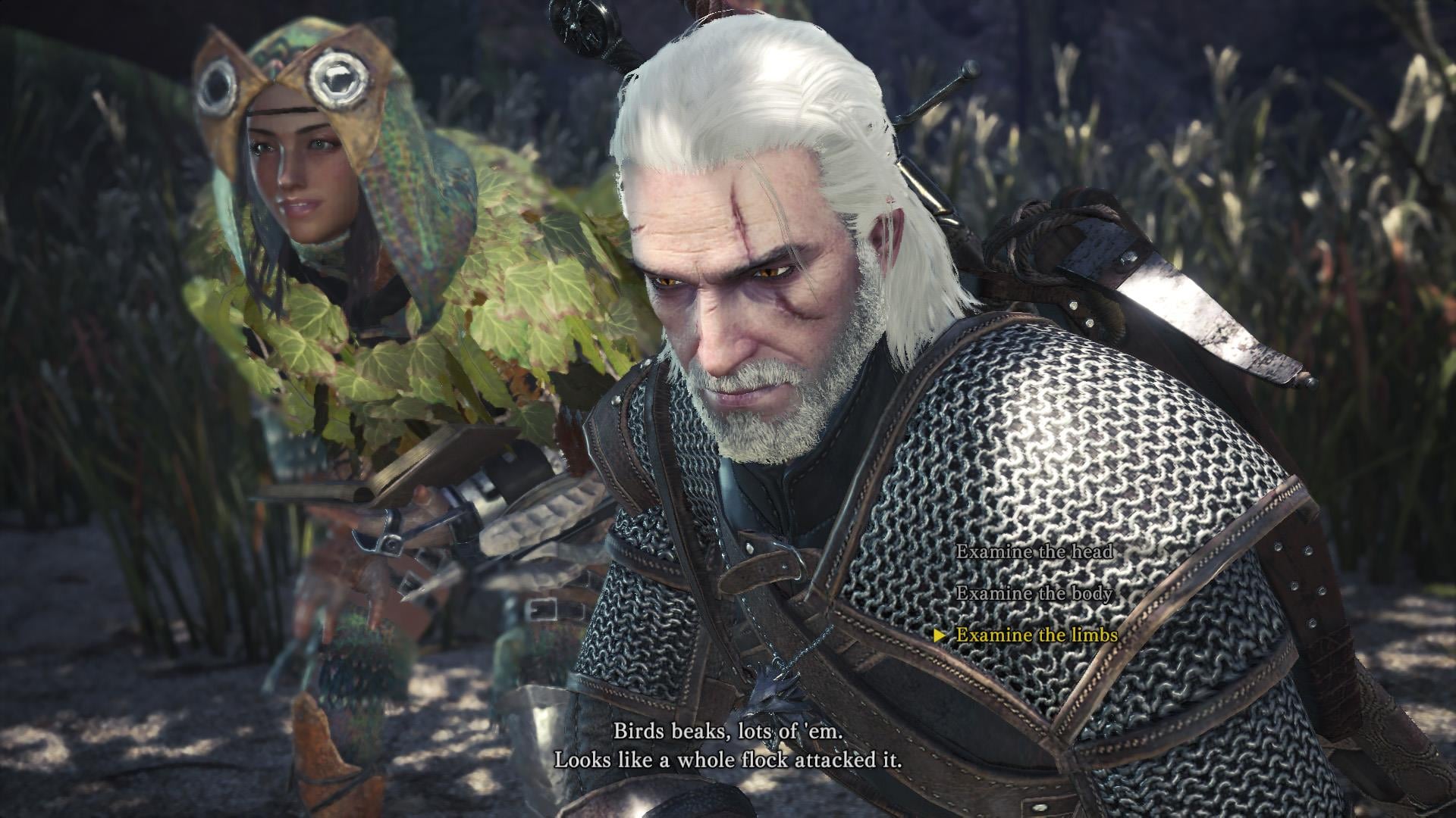 mhw geralt armor