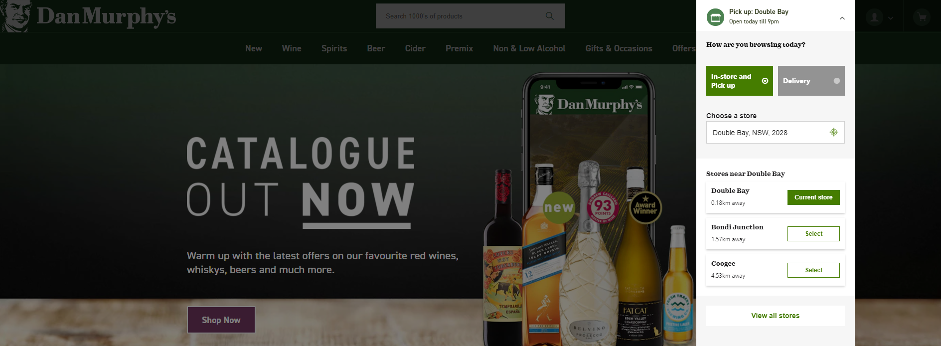 dan murphys online