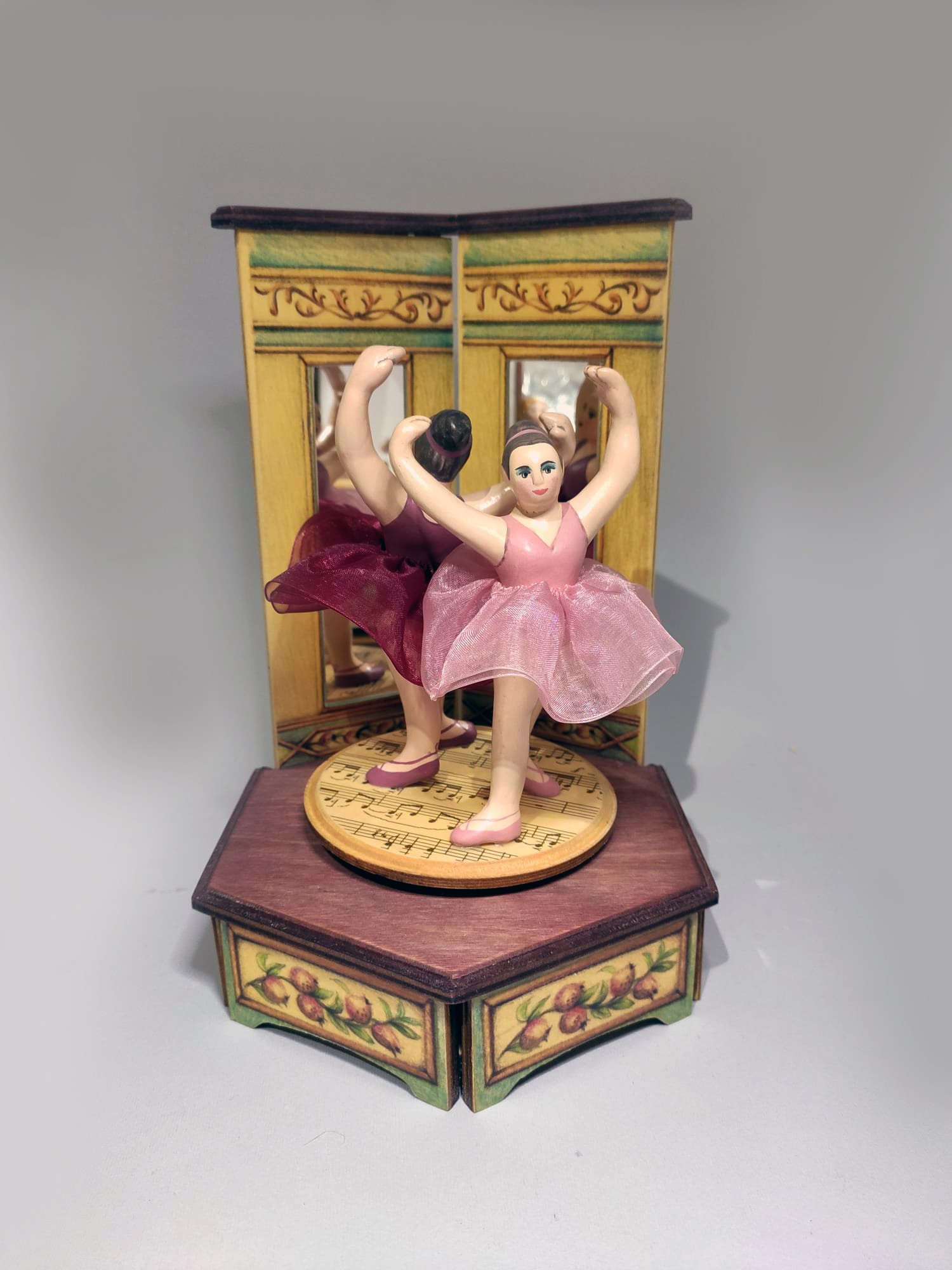 dancing ballerina music box