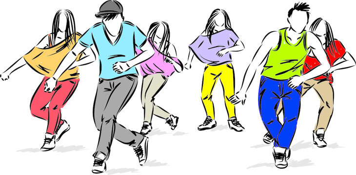 dancing pictures cartoon