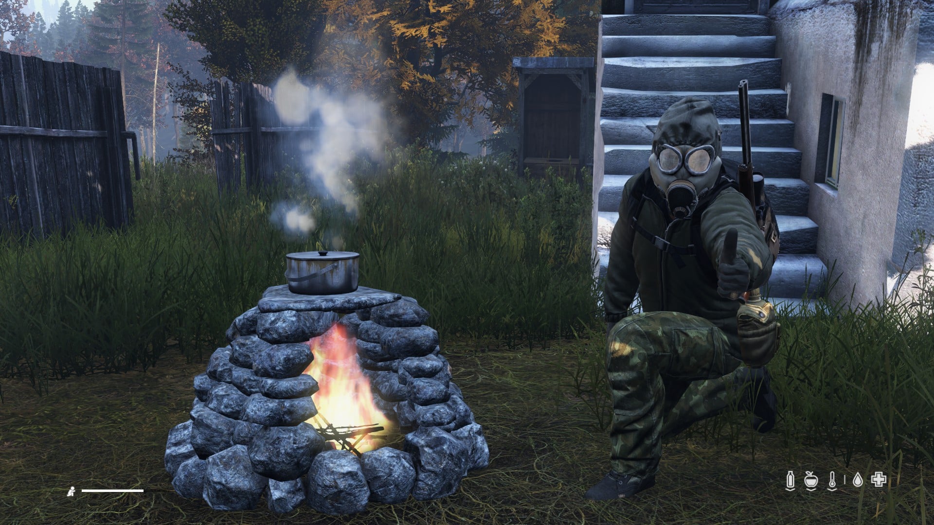 dayz craft fireplace