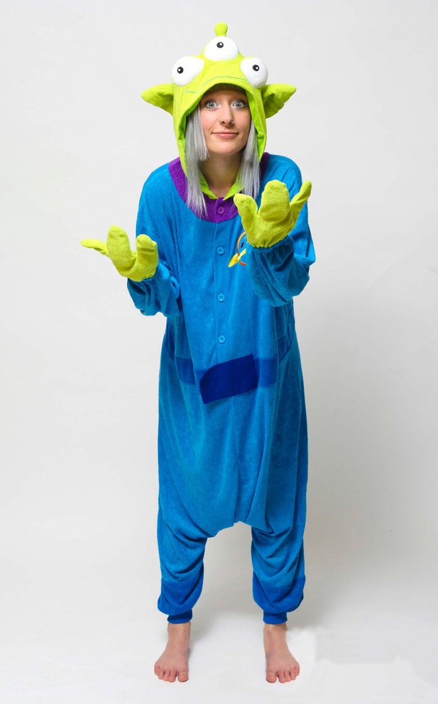 aliens from toy story onesie