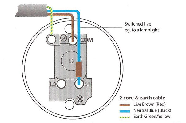 diagram of one way switch