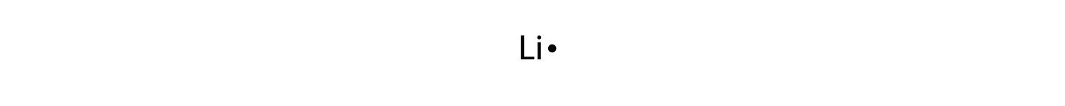 lewis structure for lithium