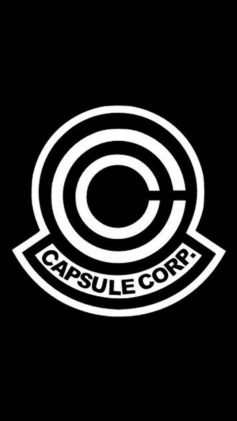 capsule corp logo wallpaper