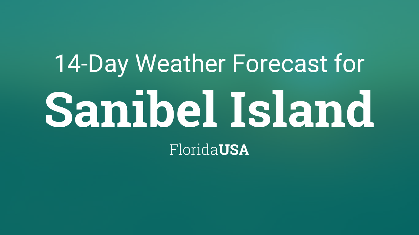 sanibel forecast