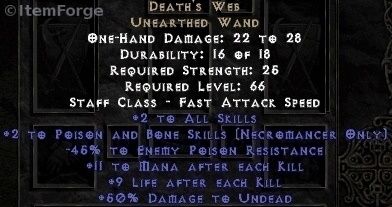 deaths web diablo