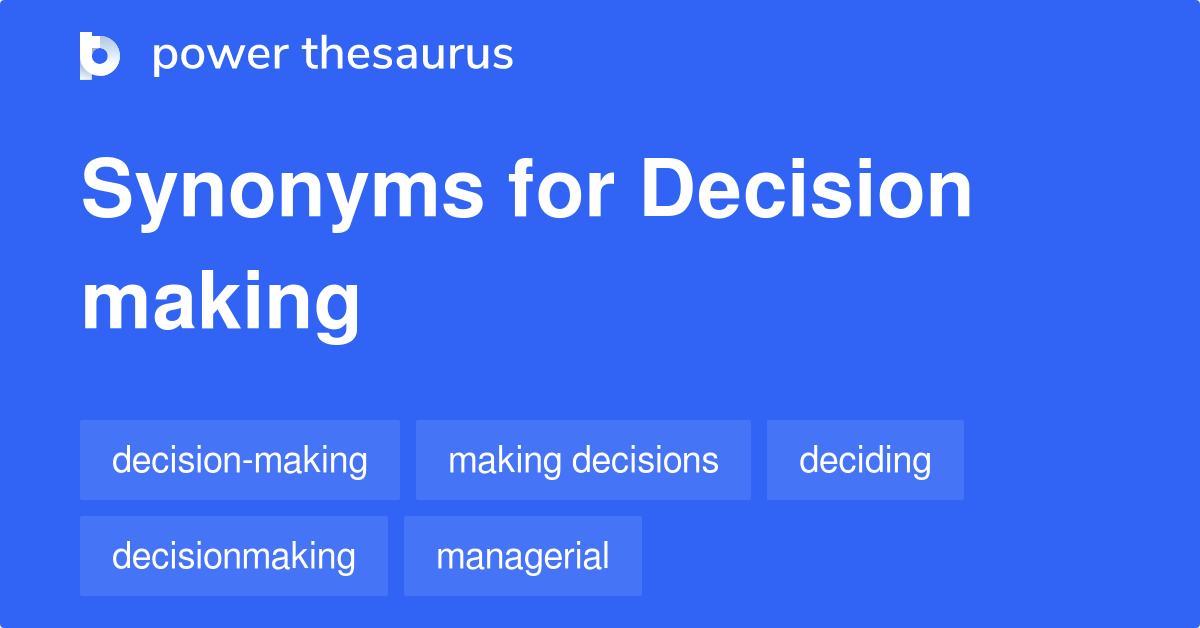 decisiveness synonym