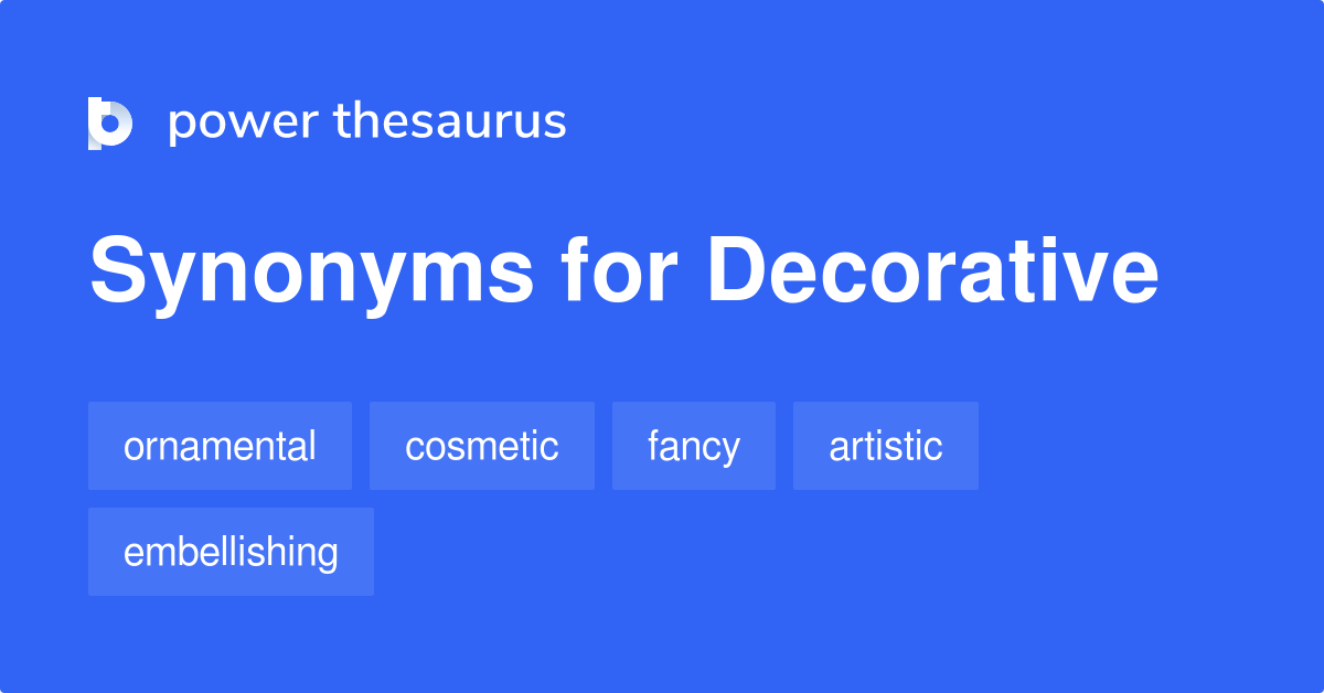 decorative thesaurus